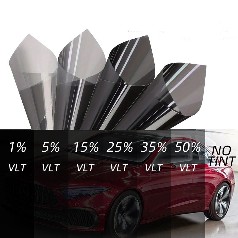 One-Way Mirror Window Film Privacy Tint Sun UV Reflective Heat Control for House