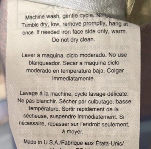JCPenney Curtain 84“ X 63“Machine Wash And Dry, One Panel