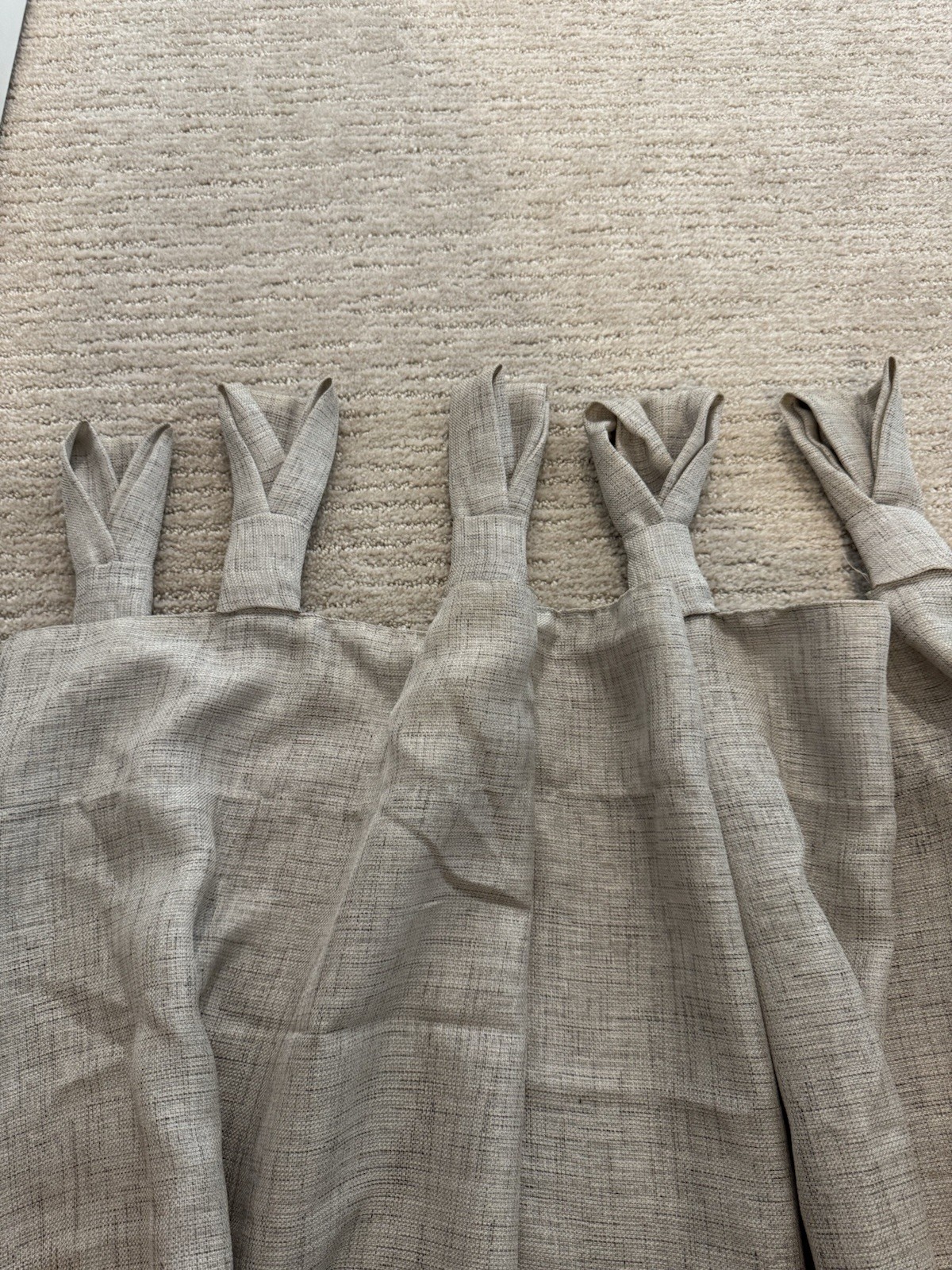 Nicole Miller New York Light Gray Curtains