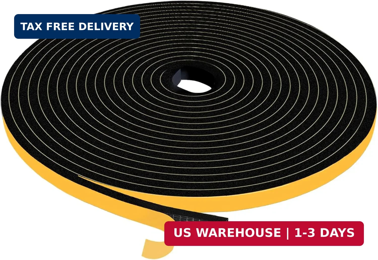33Ft Weather Stripping Door Seal,Self Adhesive Weather Strip,Window Weather Stri