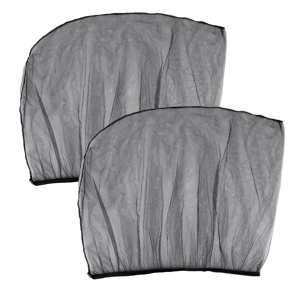 2/4Pcs Car Front Rear Window Mosquito Net Sun Shade UV Protection Mesh for Sedan