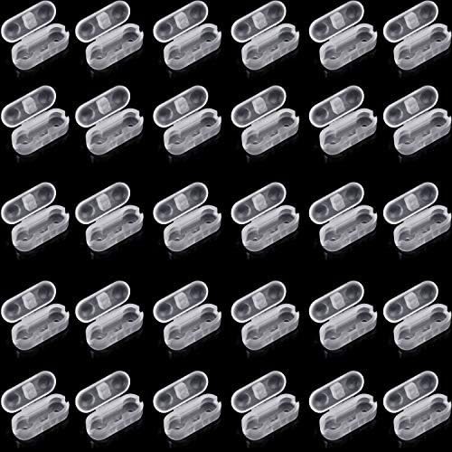 Lightweight Plastic Chain Connectors – 30 Pack for Window Shade Replacement