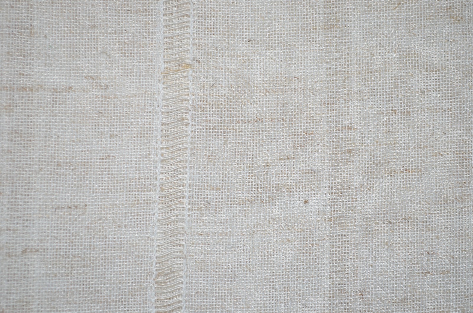 Ralph Lauren (2) Back Tab Panels Curtains Hamilton Linen Natural Beige 54 x 84″