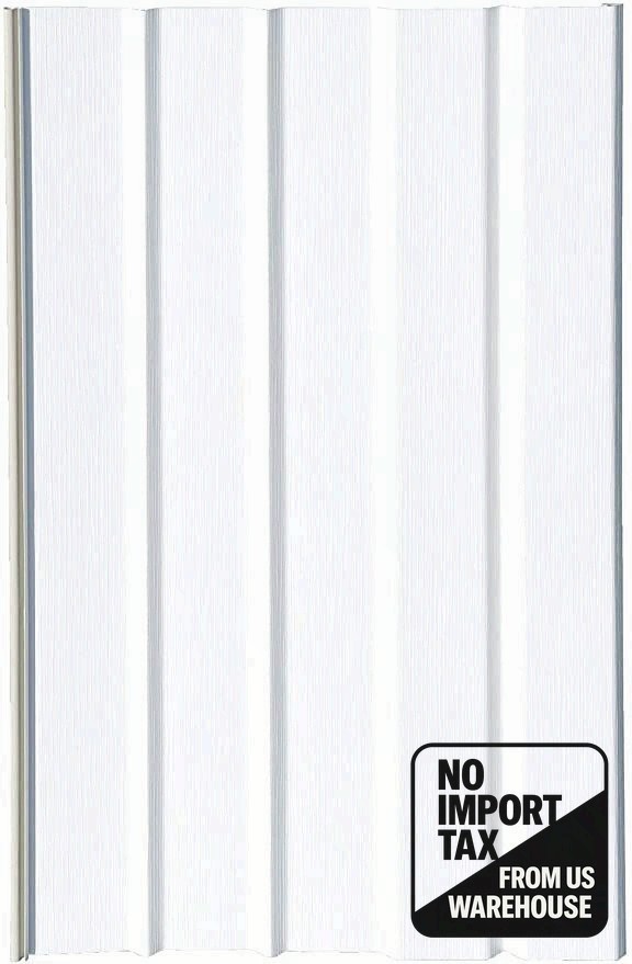 Mobile Home Skirting Vinyl Underpinning Panel White 16″ W x 69″ L Trim-to-Fit 0.