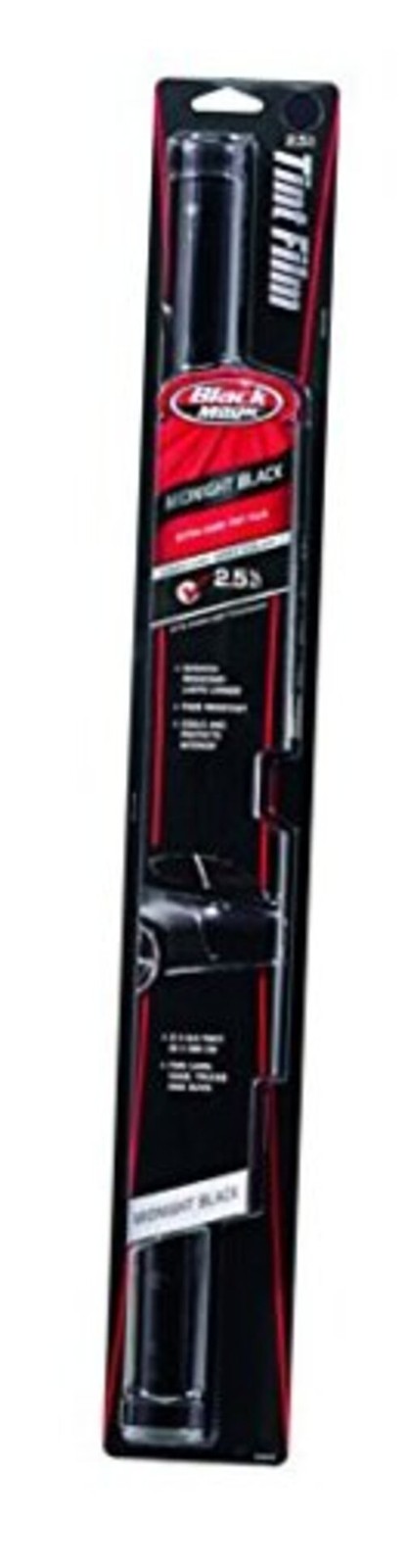 Black Magic 5044819 Midnight Black Extra Dark Tint Film – 2.5% 2.50% Select