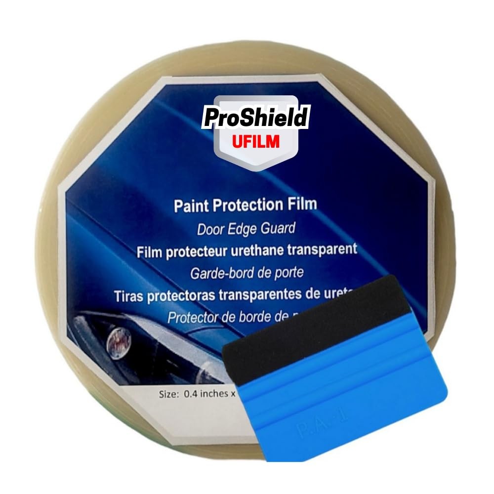Door Edge Guard Film Roll 0.4 Inches x 33 Yd, Made with Paint Protection Pro …