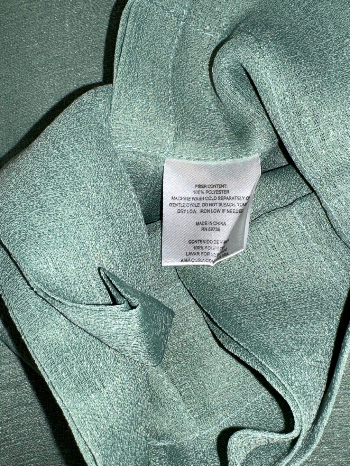 Beacon Looms (BL) Heather Panel Pair (2) 52″ x 84″ Seafoam Green Sheer