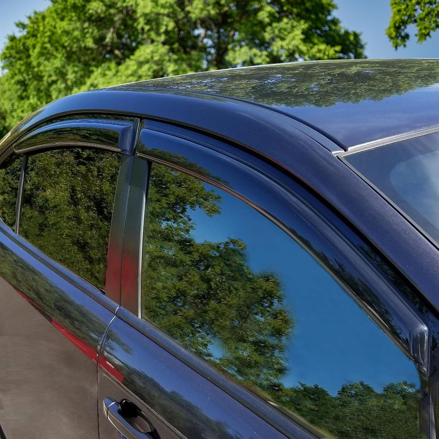 Window Visors Compatible with 2012-2016 Subaru Impreza & 2015-2021 WRX STI, Acry