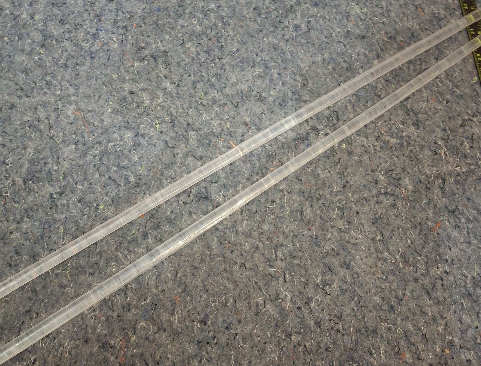 Curtain Pull Rod Drapery Wand 58″ Clear Acrylic 2-Pack Window Blinds Opener