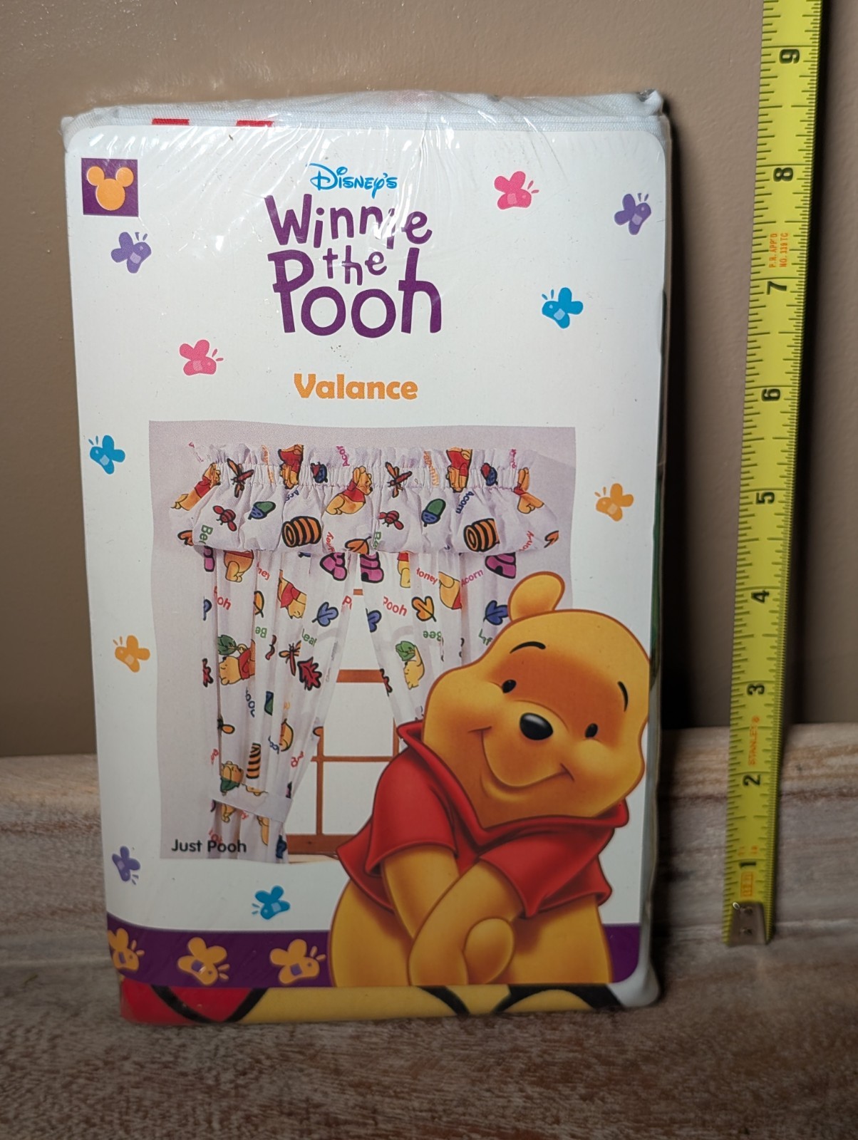 Vintage Winnie The Pooh Valance Family 84″ x 15″ Children Baby Room USA