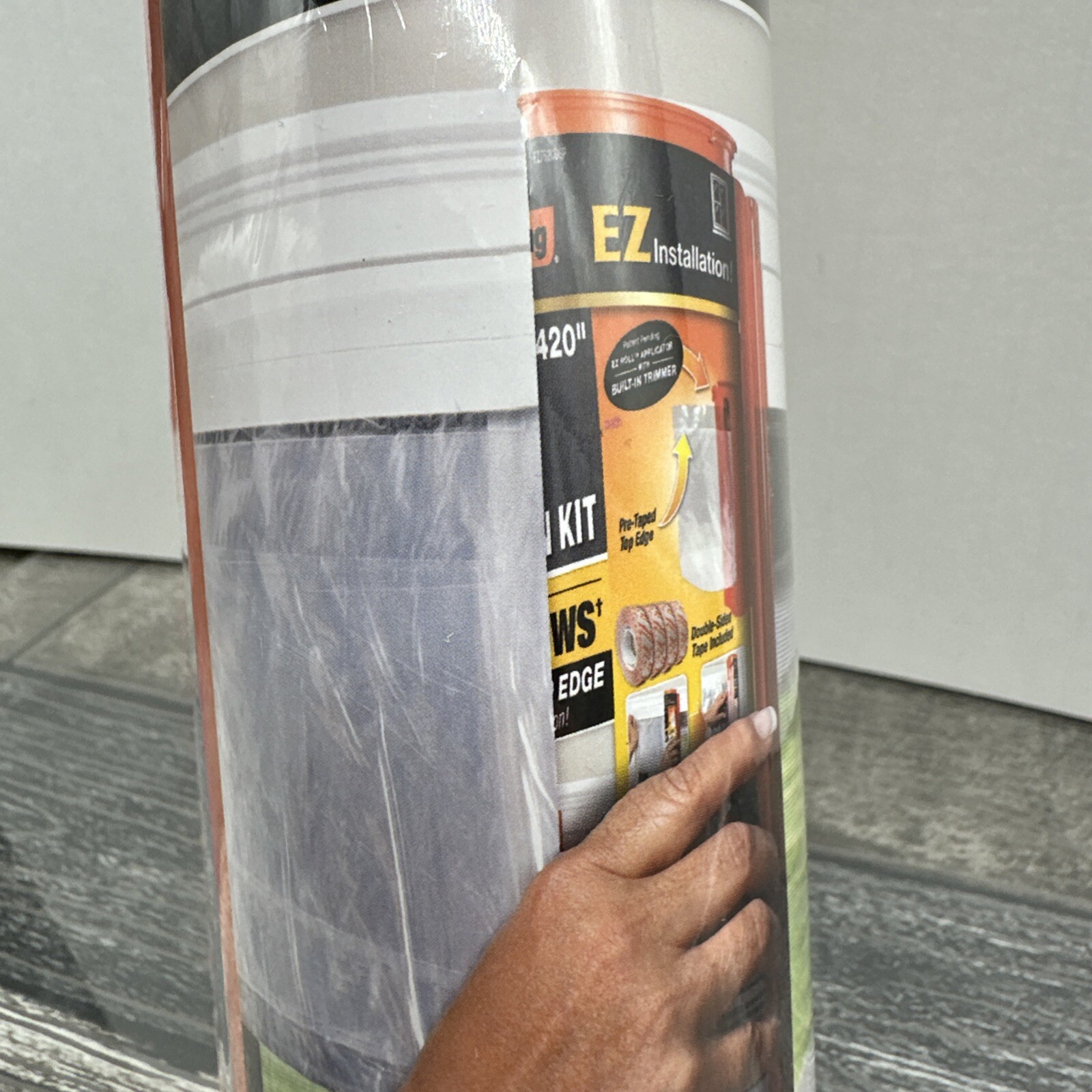 Frost King EZ Roll Window Insulation Kit 420”X62″ Built-In Trimmer {C8}