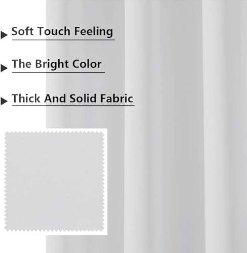 Grommet top Thermal Insulated Window 42″W x 63″L (Pack of 1) Greyish White