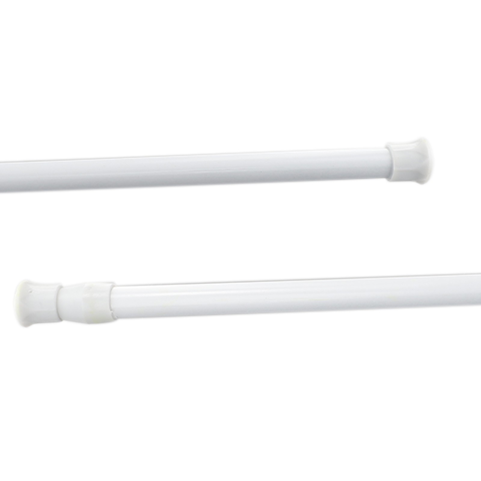 Curtain Rod Curtain Rail Pole Easy-installtion Metal 30-50cm/40-70cm/60-110cm