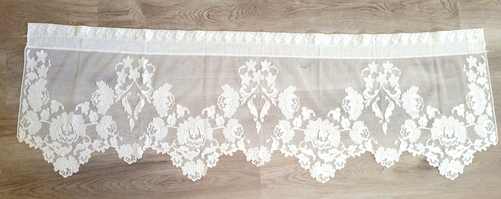 Heritage Lace Window Panel Valance Off White 60″ x 20″