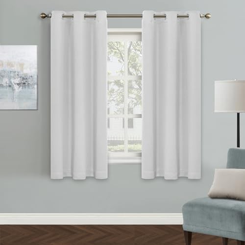 Grommet top Thermal Insulated Window 42″W x 63″L (Pack of 1) Greyish White