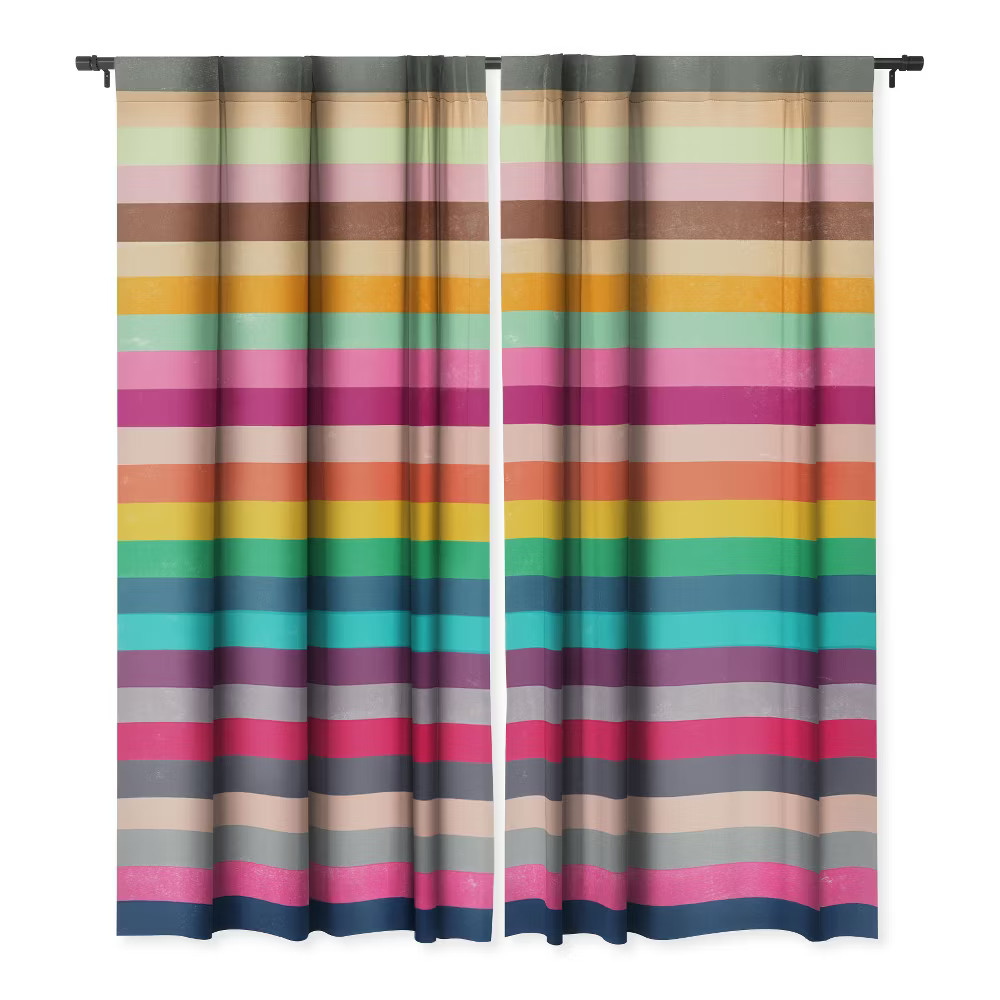 Garima Dhawan explore 84″ x 50″ Single Panel Blackout Window Curtain –