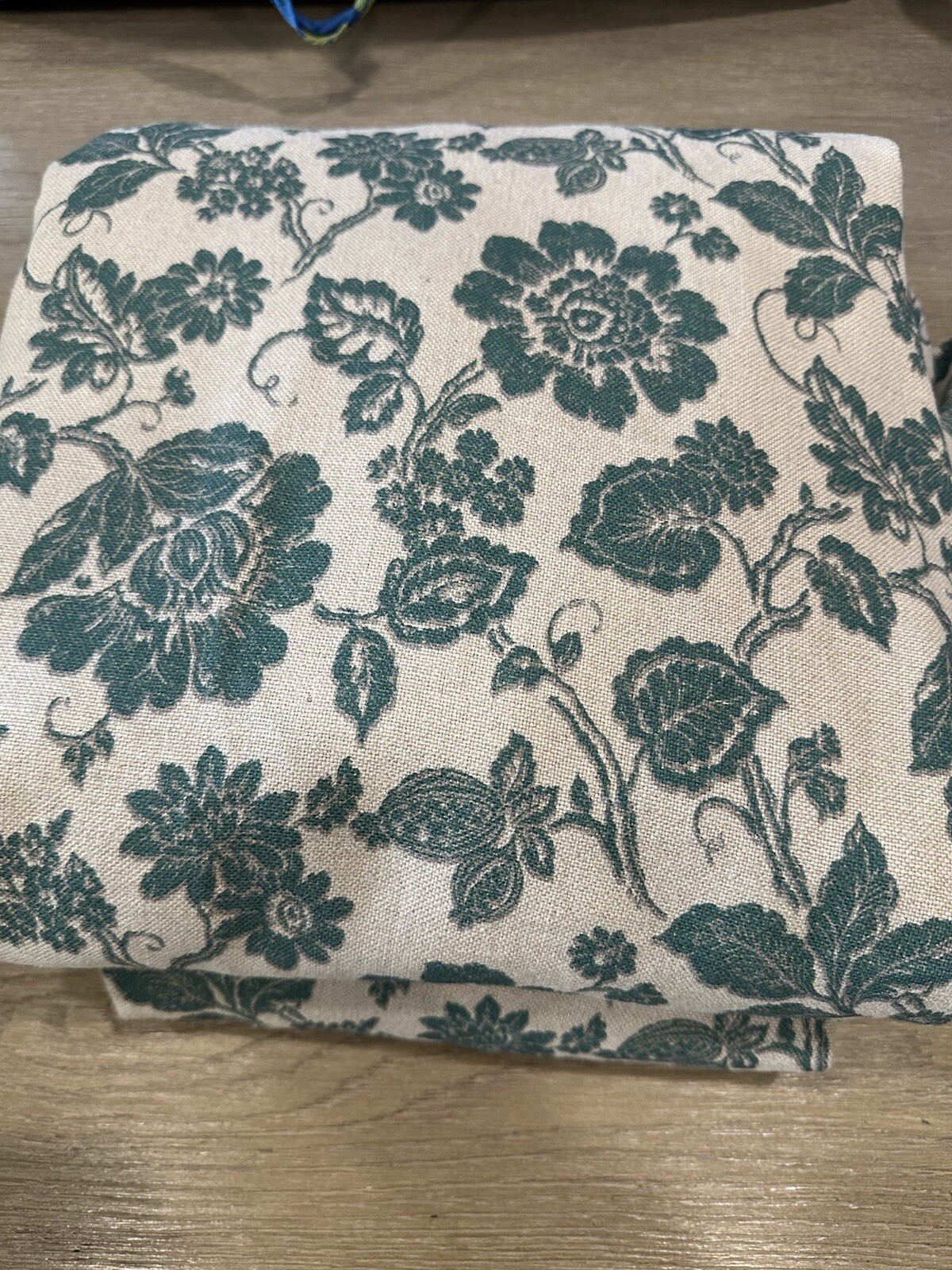 Greenrow PINCH PLEAT Drape 50×108 ONE Emerald Daisy Bloom Floral