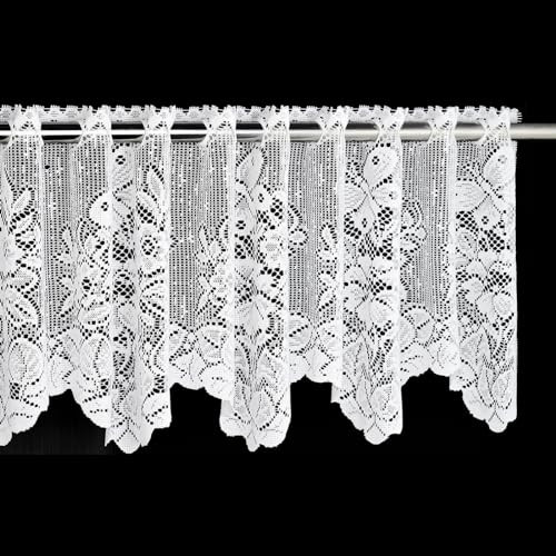 Butterfly Valance Curtains 63x12in Window Treatment for Home Kitchen Cafe