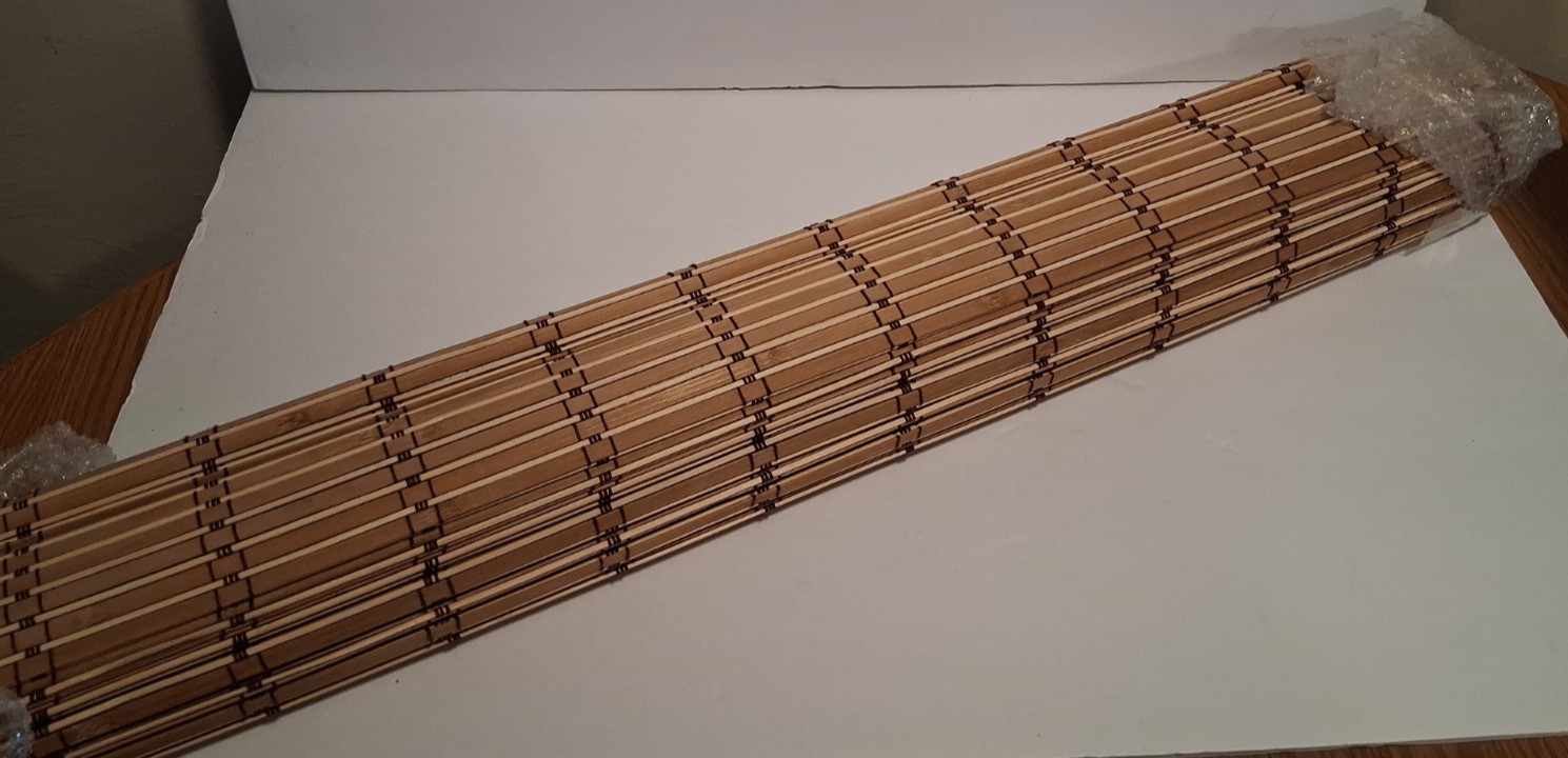 Bamboo Roman 36 Inch Blind – New, Open Box