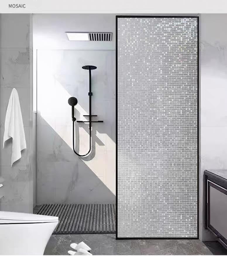 Niviy Window Privacy Film, Decorative Window Clings, UV Blocking Window Cover…