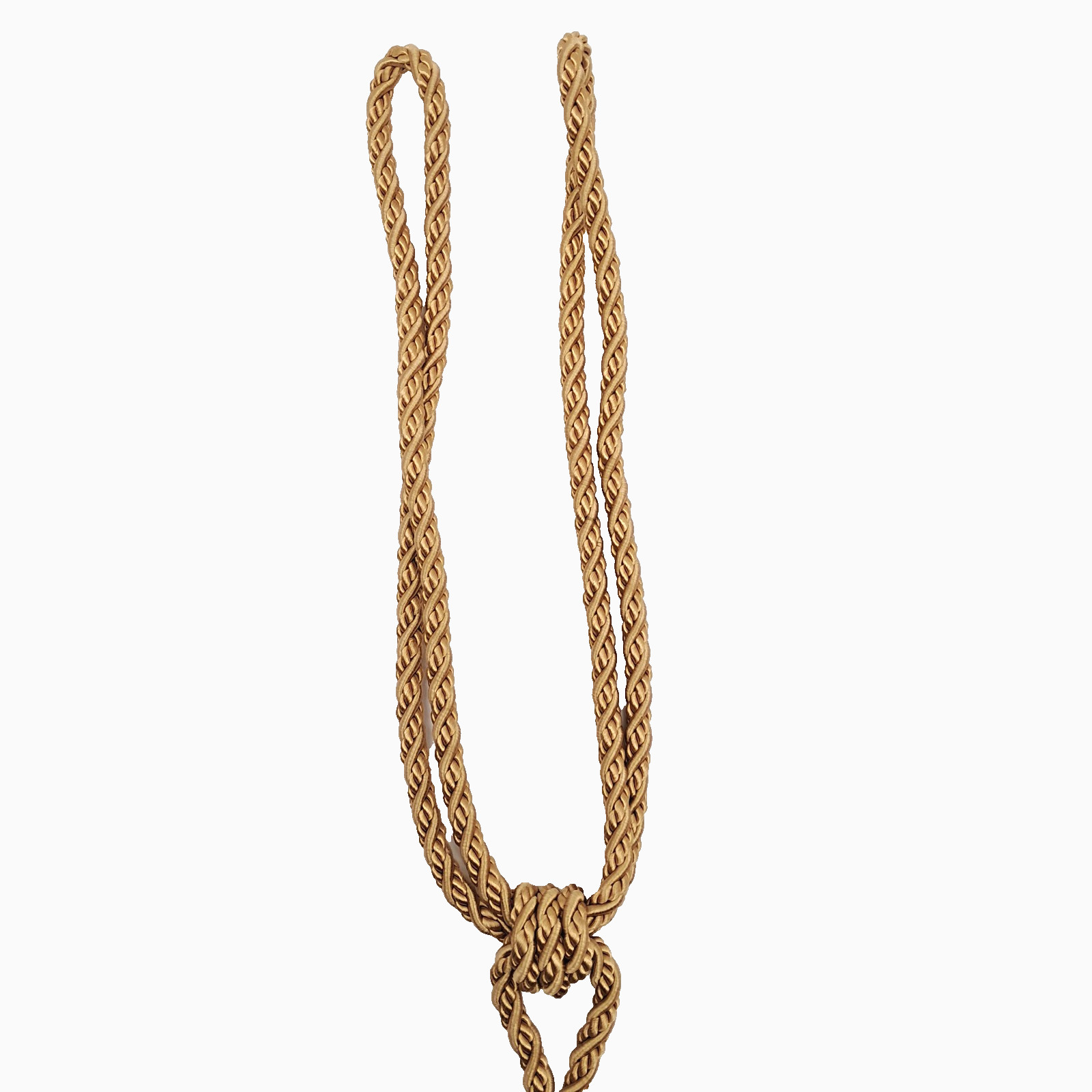Croscill Empire Imperial Empress Gold Rope Tassel Curtain Tieback Holdback Regal