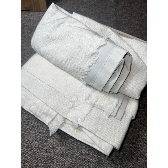 1 PANEL—Threshold Curtain Panel 84 “L Raw Edge