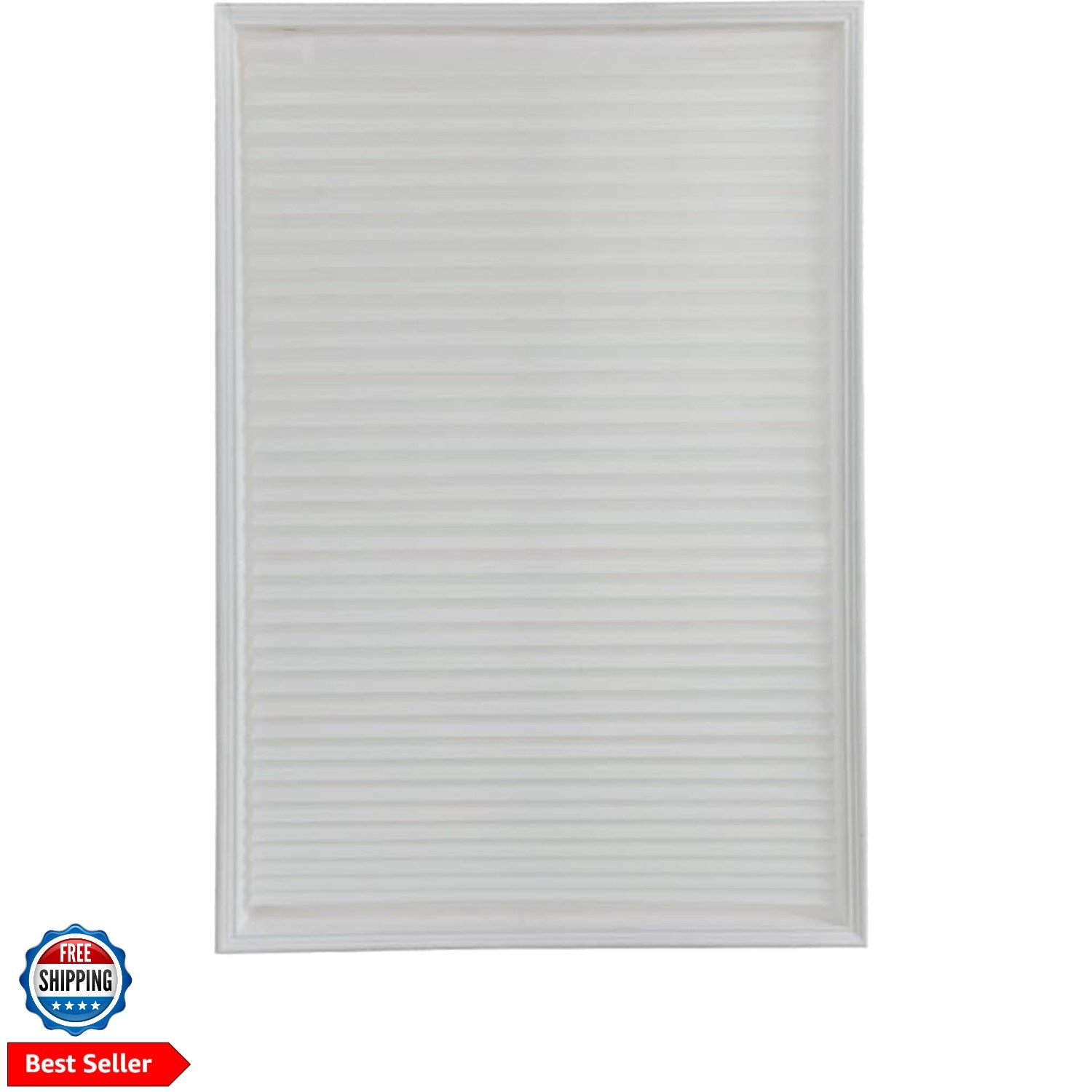 Temporary Blinds – Vertical Pleated, Self Adhesive, Easy to Install, Fits Win…