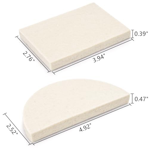 8 Pcs Window Tint Squeegee, Wool Felt Squeegee, Reusable Wrap Tool for Car