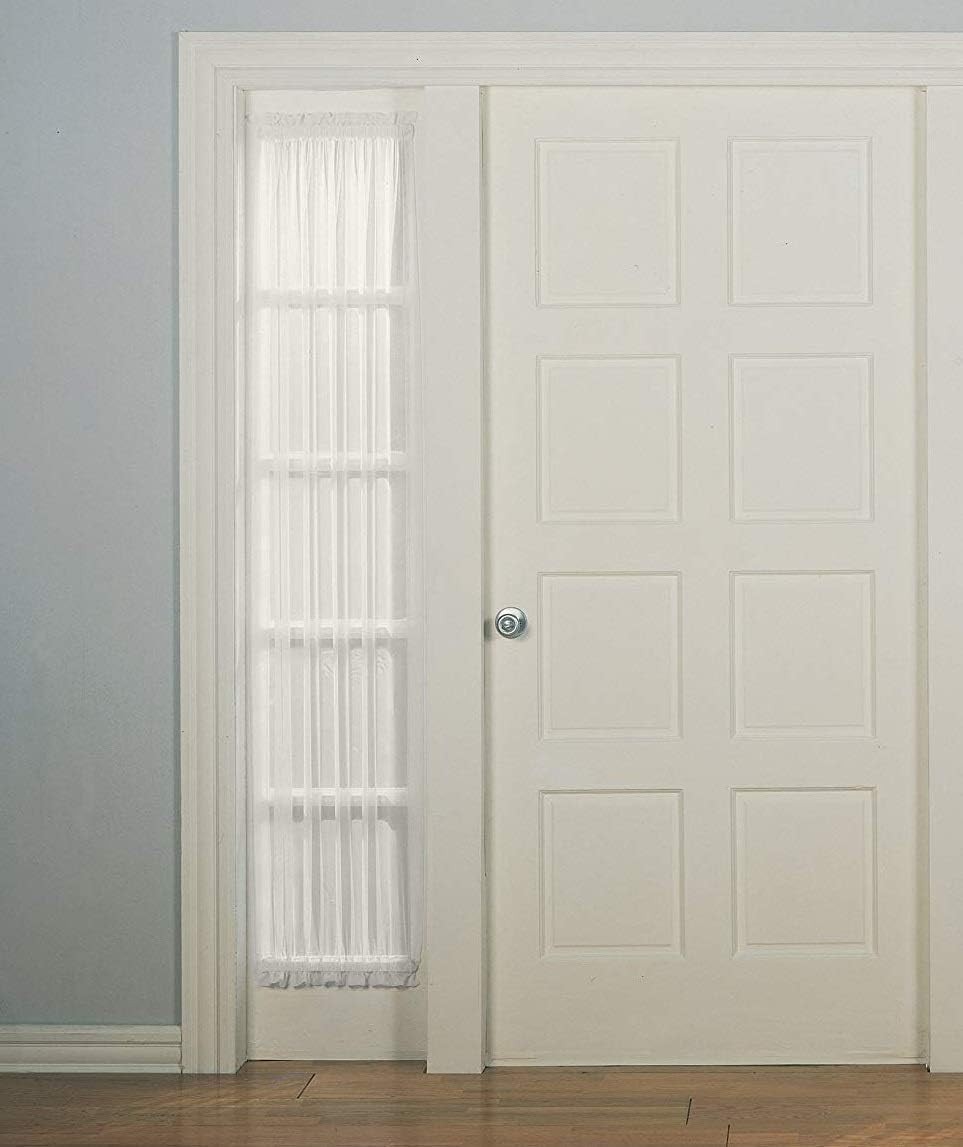 2 Pack Small Spring Tension Curtain Rod 7.5 to 11.5 Inch, Thin Tension Rod No