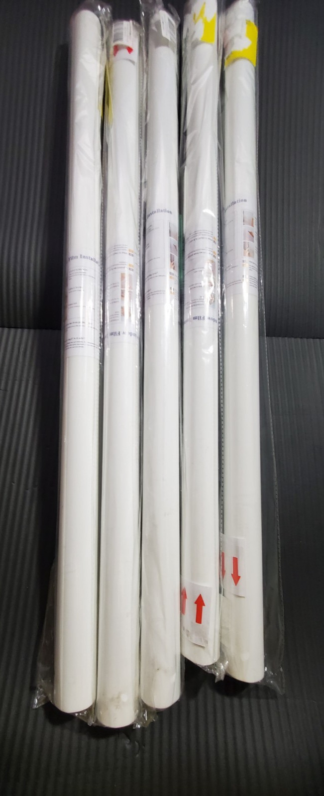 (5x) Extra Large Window White Window Film for Privacy 35.4″ x 157″ New