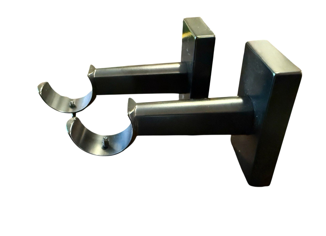 Pottery Barn Standard Curtain Rod Wall Brackets for 1¼ inch rods – 2 Brackets
