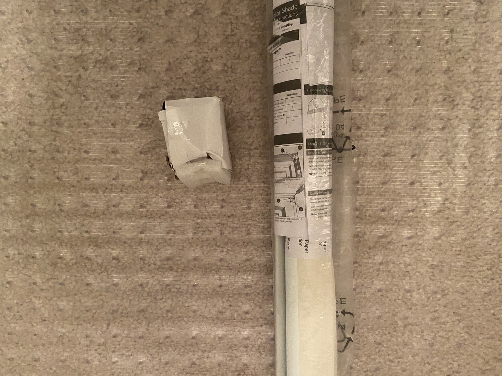 Cordless Spring Roller Shade 75×64 , 40-47 Off White