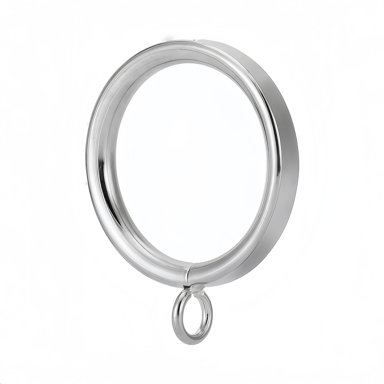 40 Pack 1.5 Inch Half-Round Satin Nickel Curtain Eyelets – Heavy Duty Iron, R…