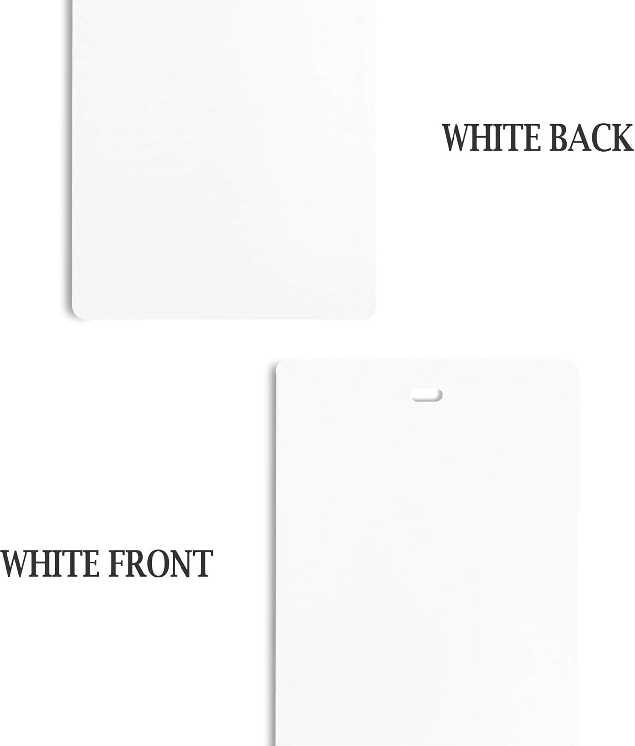 High-Quality Smooth Curved White PVC Vertical Blind Slats – 82.5″ (5 Pack)