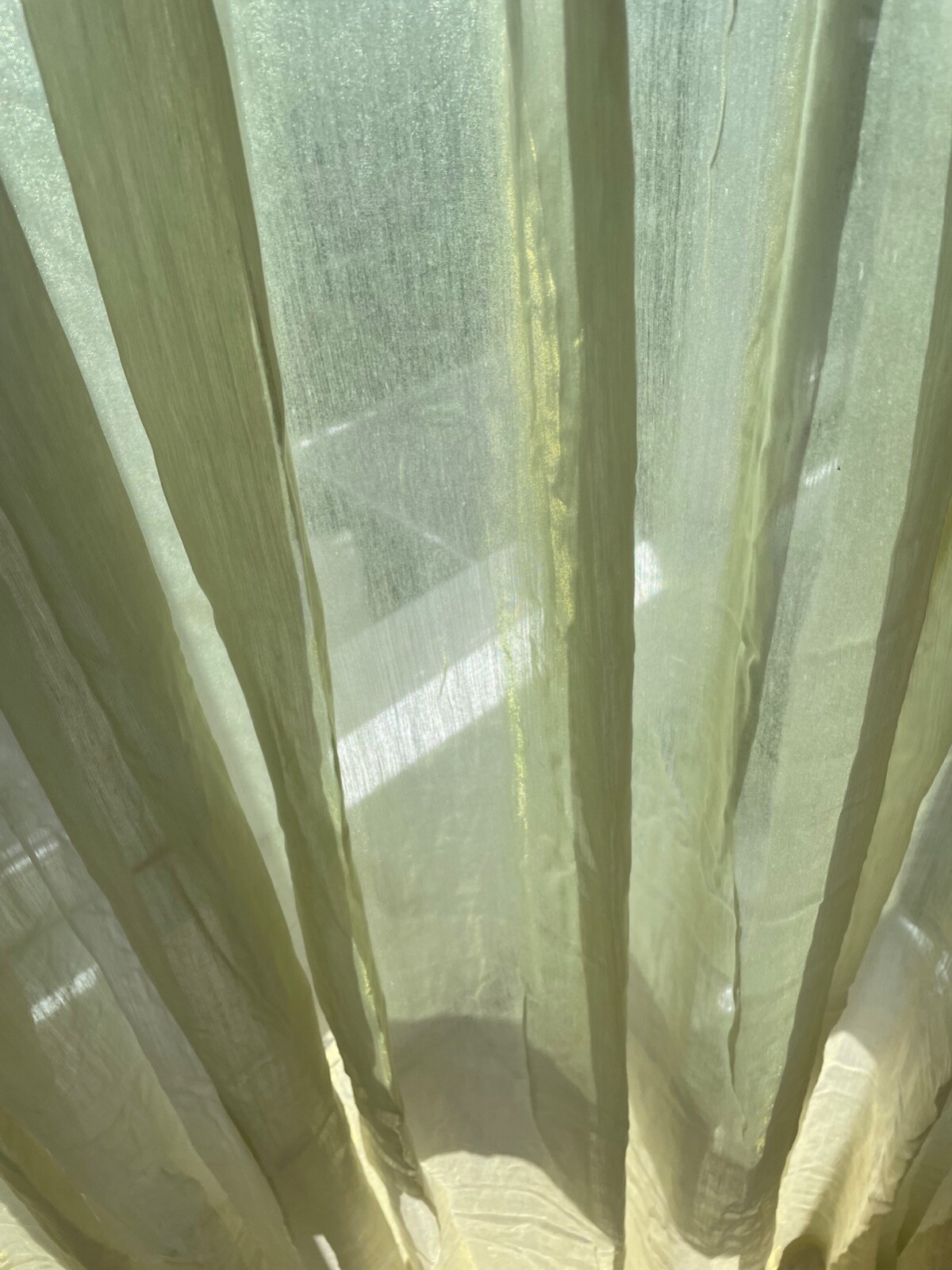 SUPER AAAA HUGE SILK PLEATED DRAPES/CURTAINS. 68 X 81 X 2