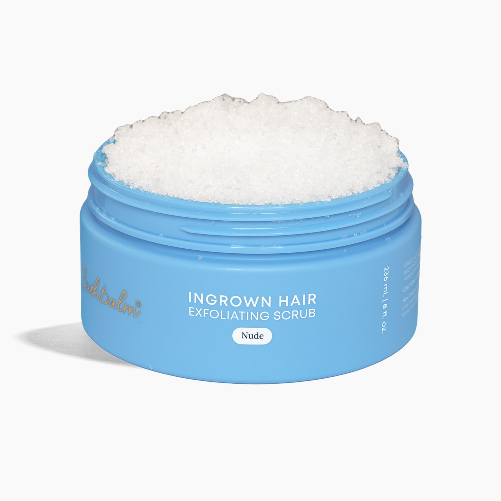 Bushbalm Ingrown Hair Exfoliating Scrub – Reduces 8 Ounce (Pack of 1), Nude