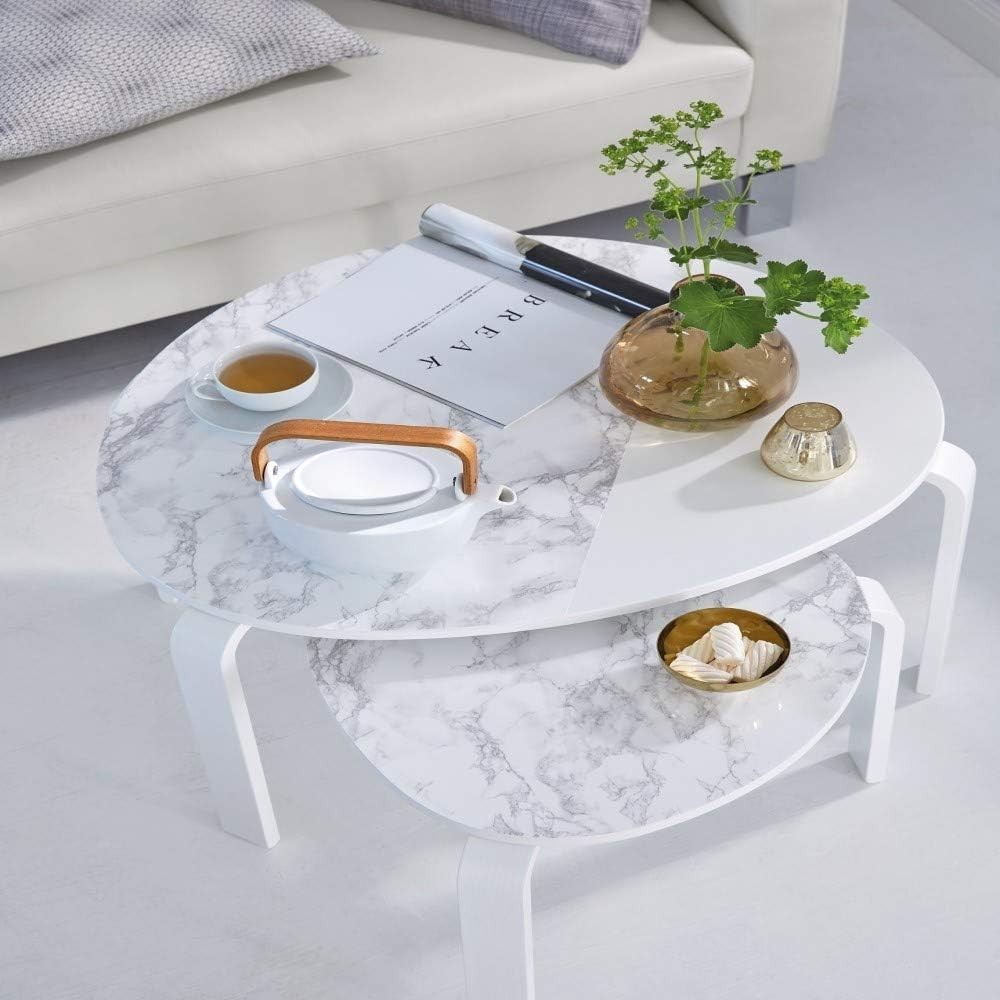 Transform Your Space: Grey Marble Peel-and-Stick Film, 2 Rolls 26″ x 78″