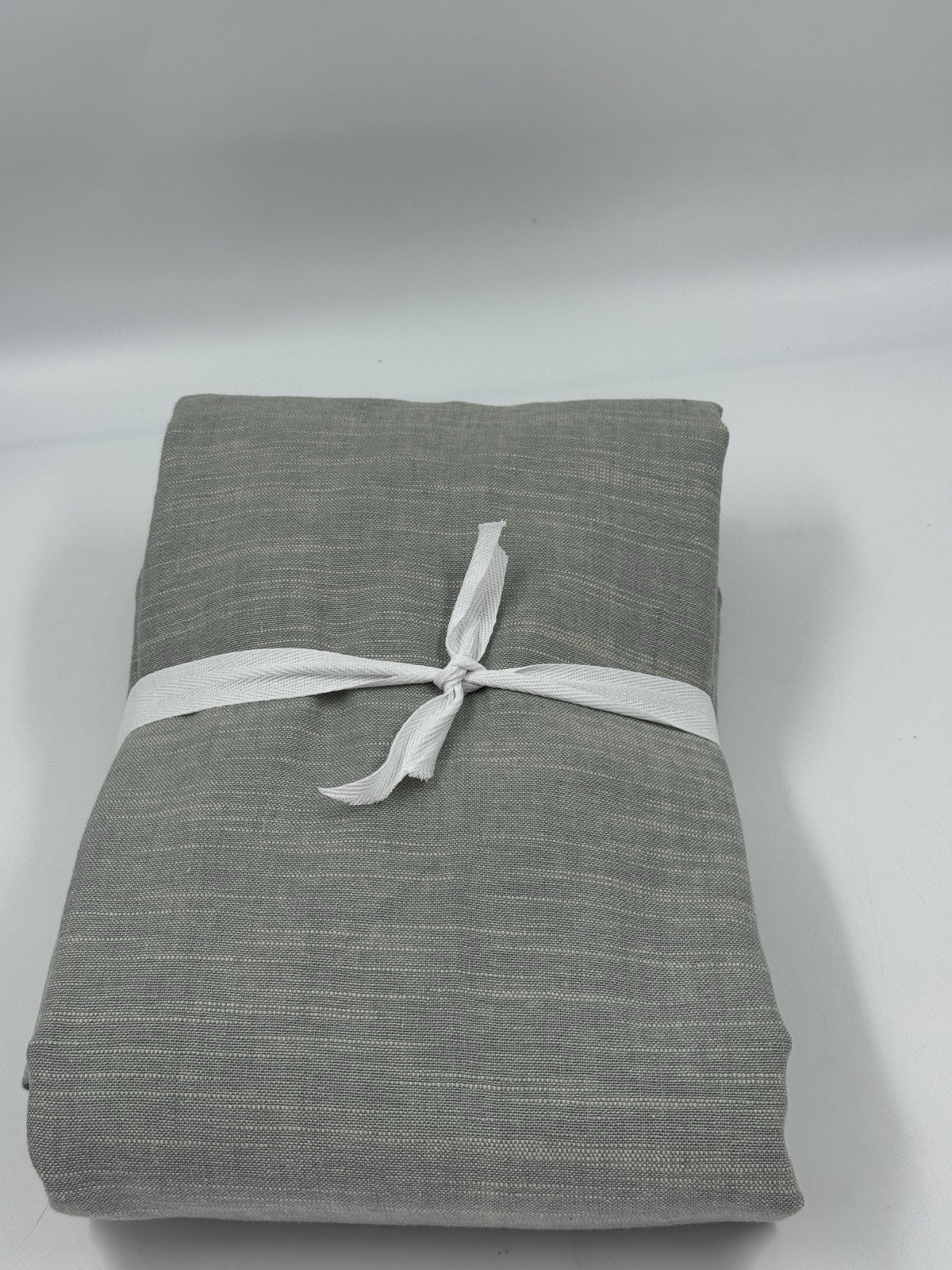 New Pottery Barn Emery Linen Curtain, Blackout, 50″x 96” Mineral Blue