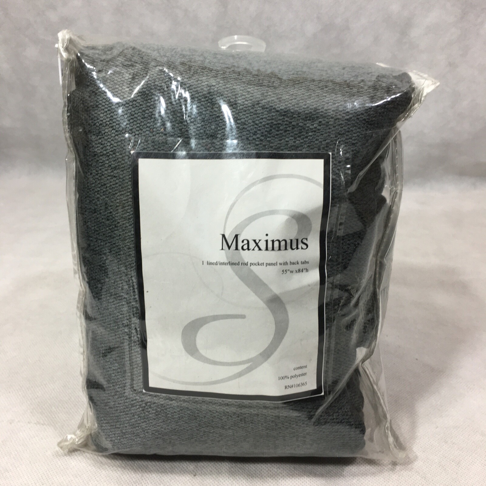 Maximus Lined/Interlined Rod Pocket Panel with Back Tabs 55″ x 84″ Set of 4 Lot