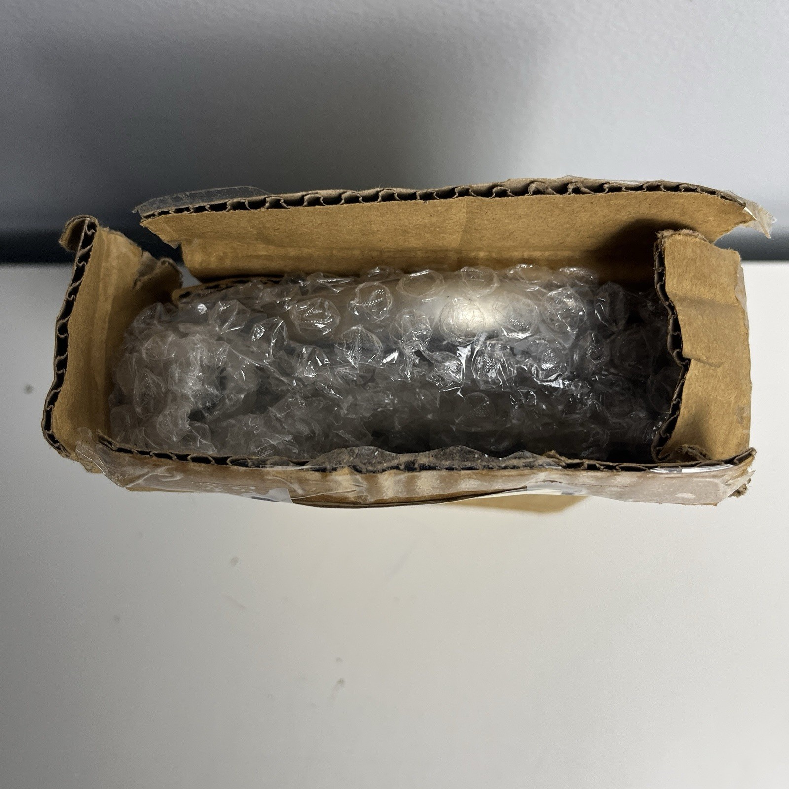 Pottery Barn Pewter Curtain Holdbacks-Set/2-NEW OPEN BOX with Hardware