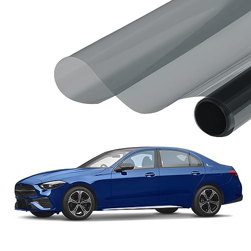 Nano Ceramic Window Tint Film, Car Window Tint Privacy 24in x 15ft 50% Vlt