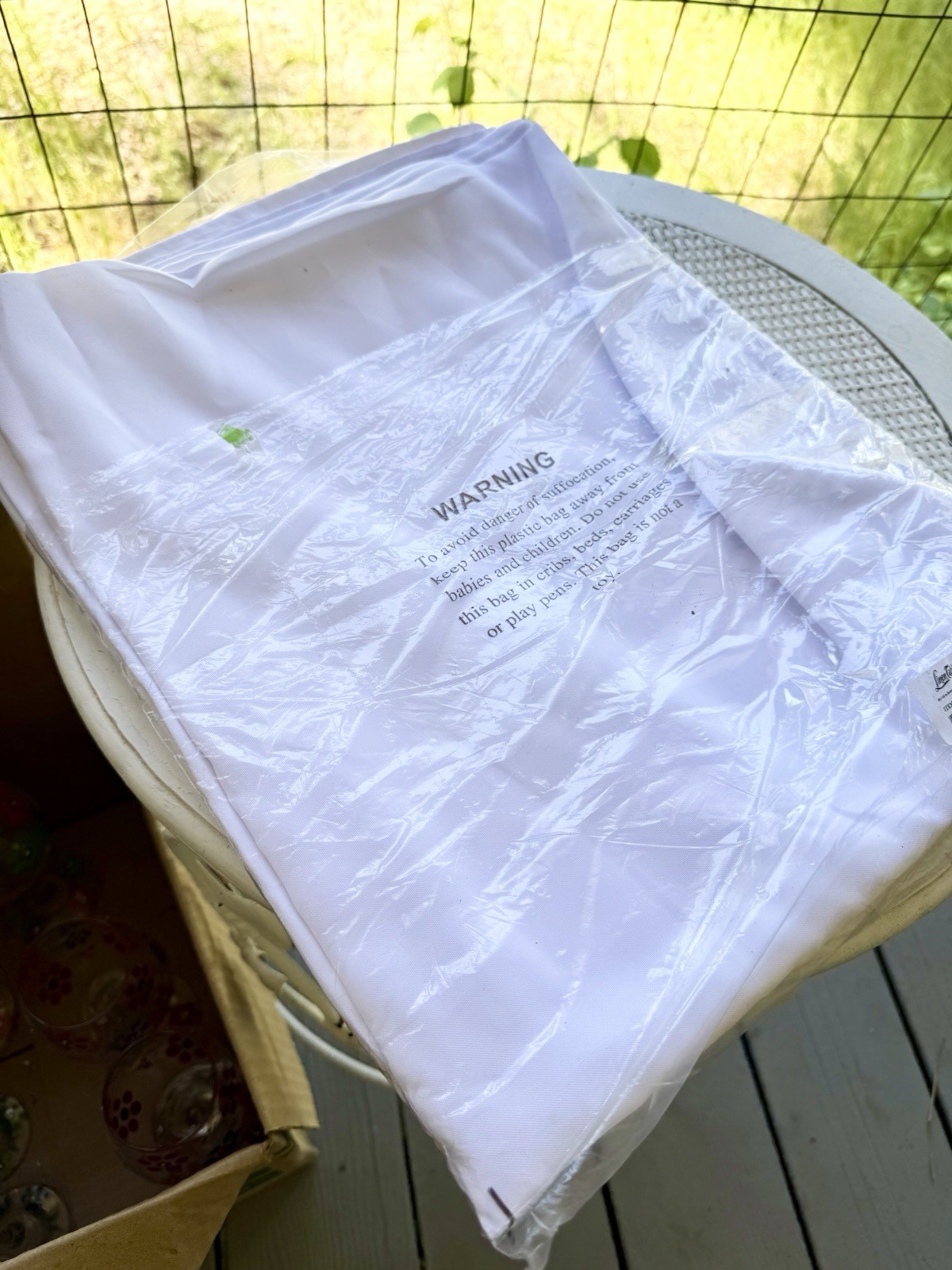 White Linen Tablecloth Rectangle 60 x 102 inches Polyester