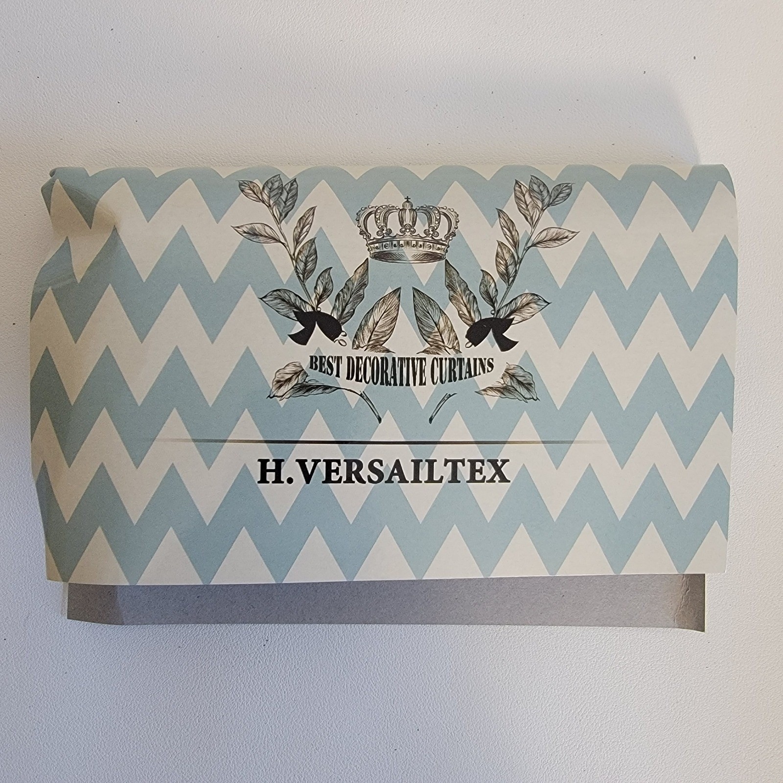 H VERSAILTEX Light Gray Linen Blend Curtain Panels 29″x36″ 2 Panel Pocket Drapes