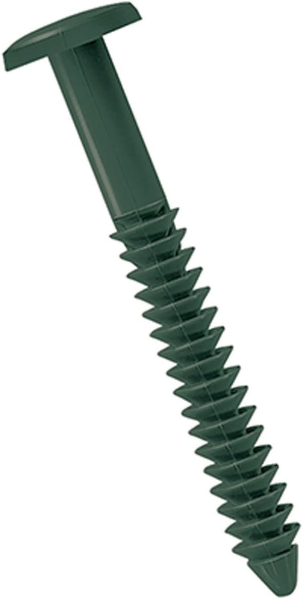 Forest Green 3-Inch Shutter-Lok Screws – 12-Piece Set for Vinyl Shutters