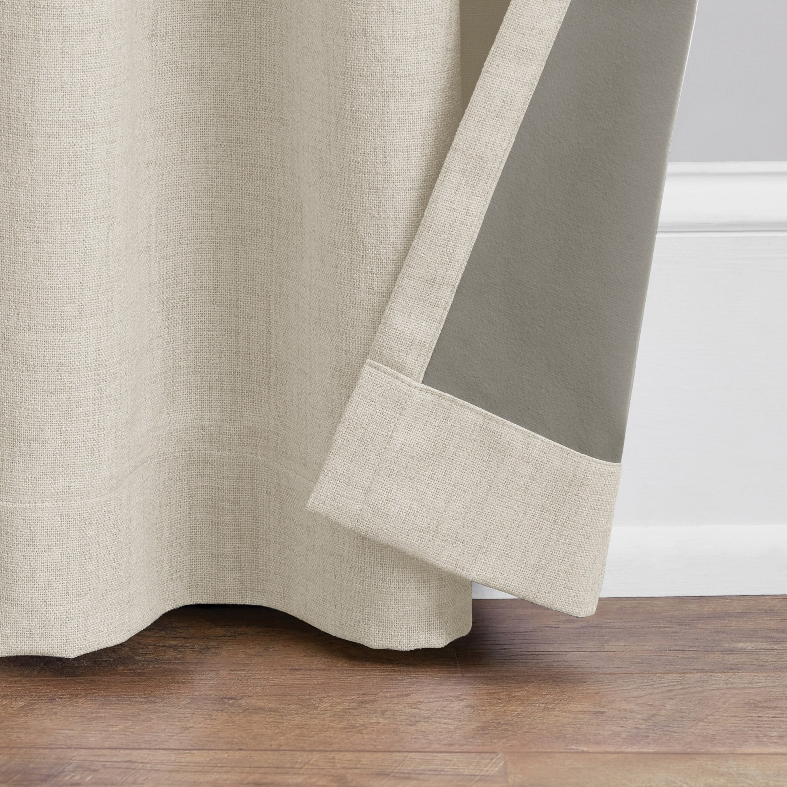 Corte Solid Blackout Curtains Set of 2 84 Inch Long Blackout Curtains