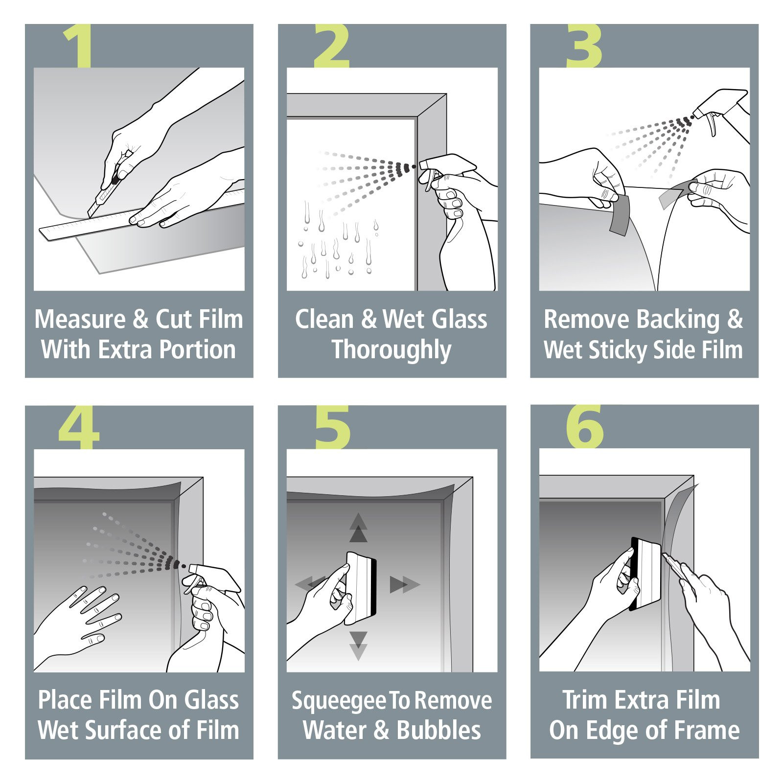 BDF S8MC Window Film Security and Safety Clear 8 Mil