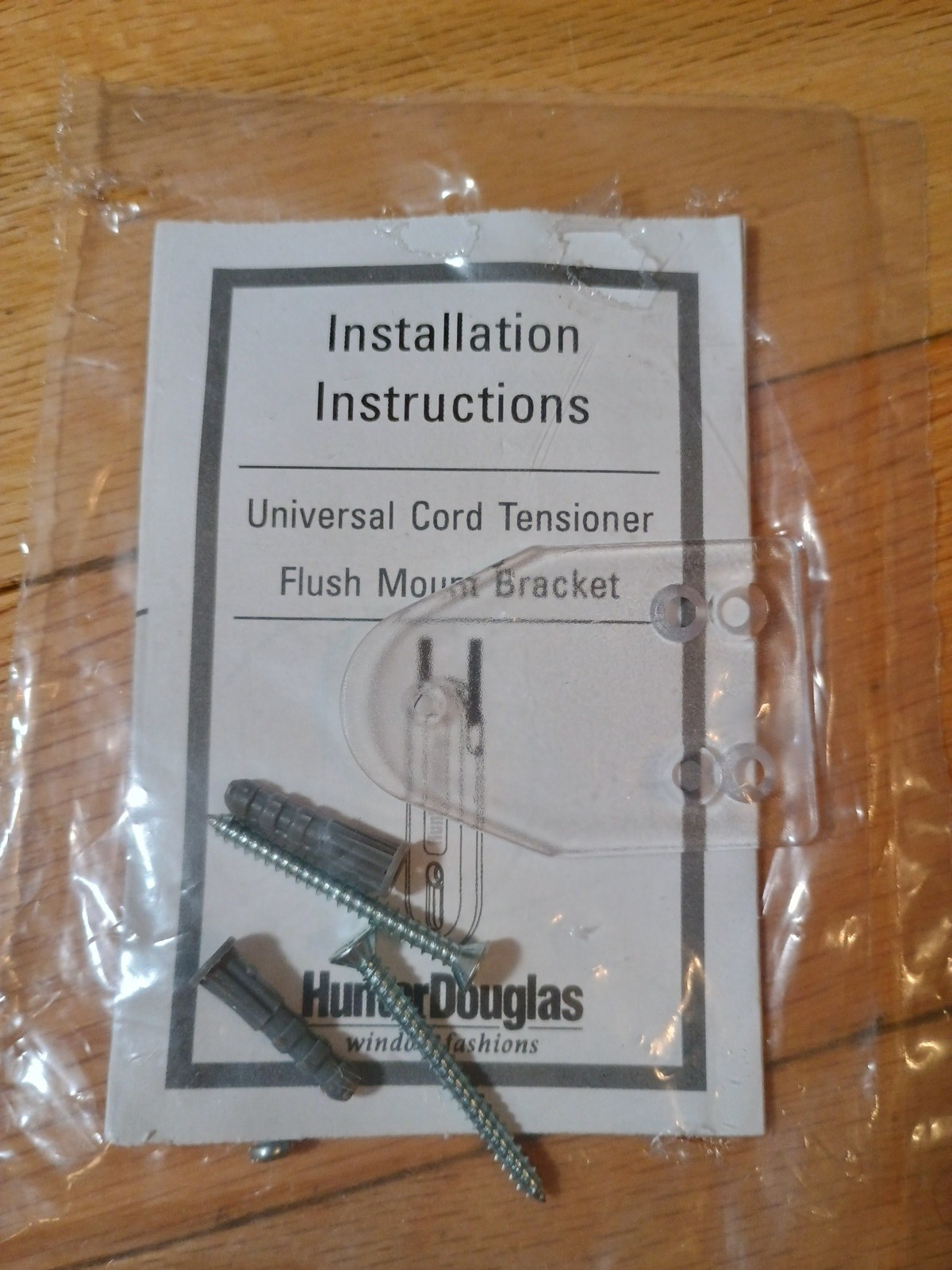 4 Packs! Universal Cord Tensioner Flush Mount Bracket Kit. Hunter Douglas Window