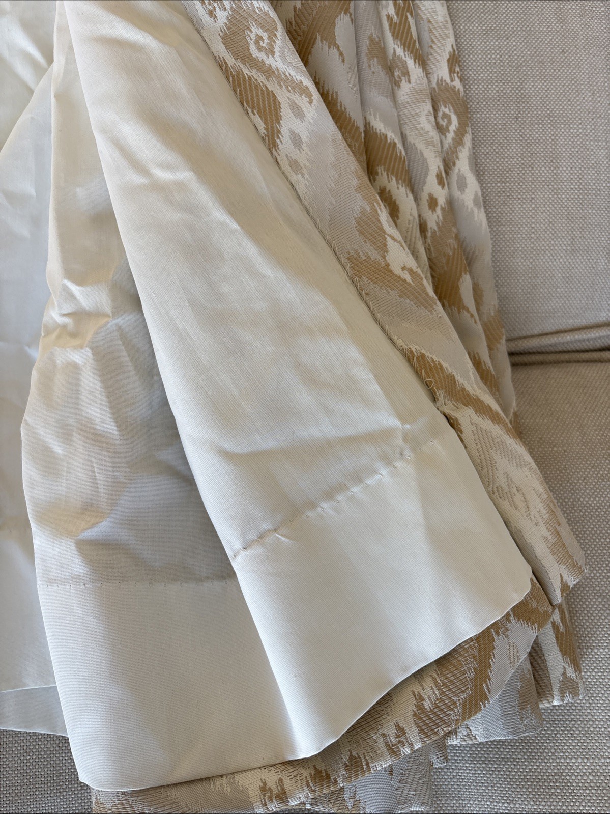 Custom Drapery Panels (Pair) Stationary Drapes Lined – Ready To Hang