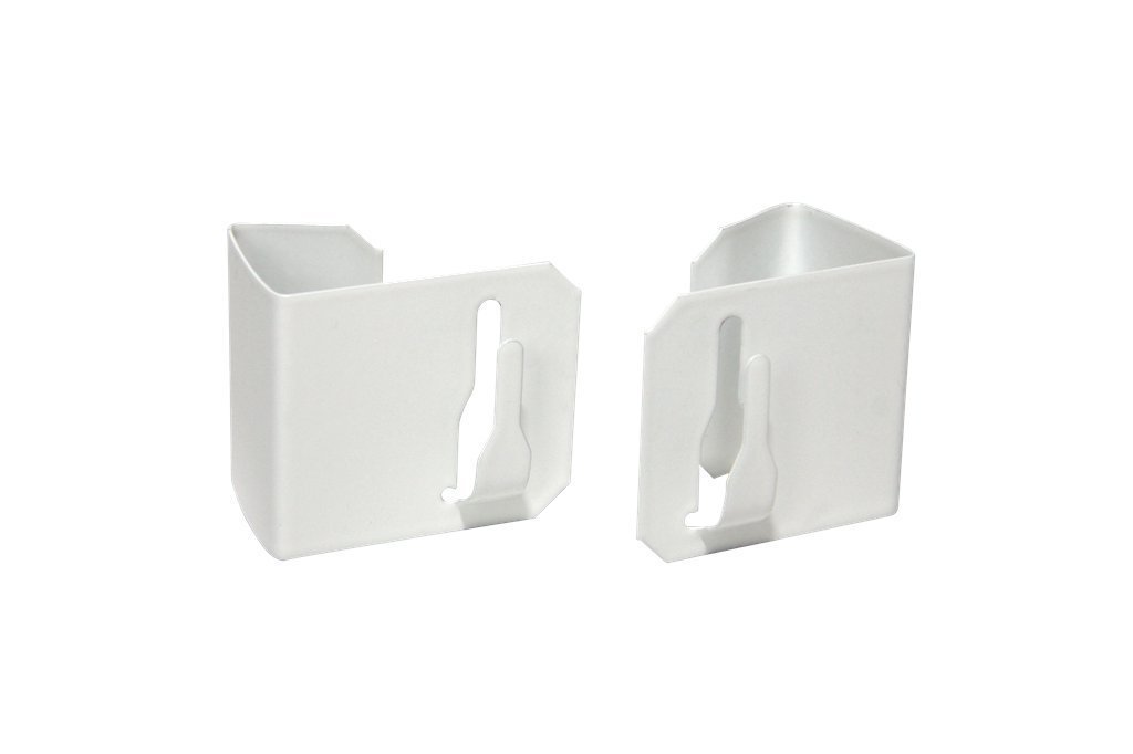 Set curtain rod “extra” 80-120 cm extendable + holder for top and side