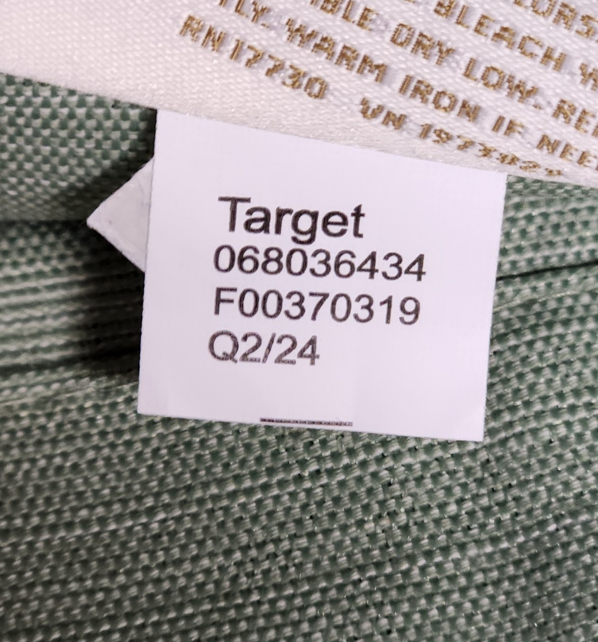 1 Pair 54×84 Threshold Light Filtering Sage Green Farrah Window Curtain Panels
